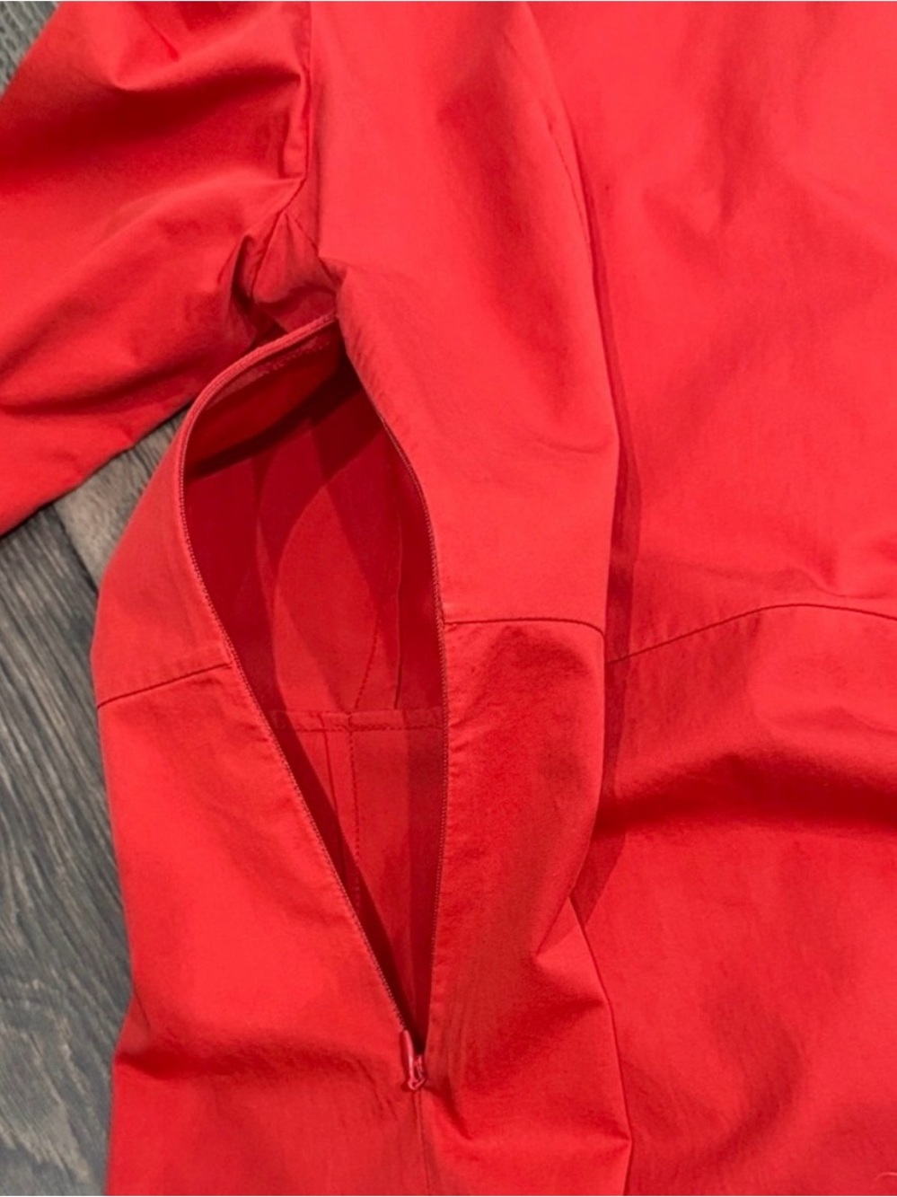Marni Red Ruffle Midi Dress - Picture 5 of 5